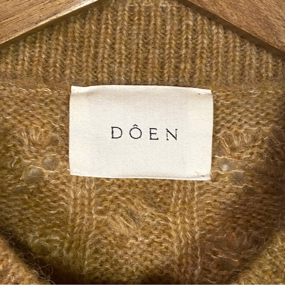 Doen Adler Cardigan Camel - Picture 5 of 7